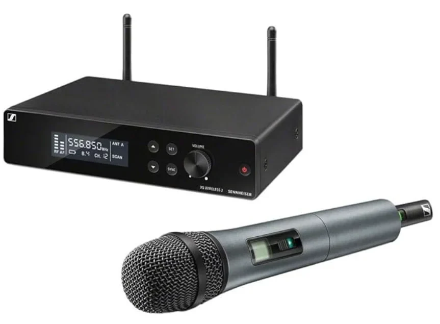 Sennheiser wireless microphone and receiver